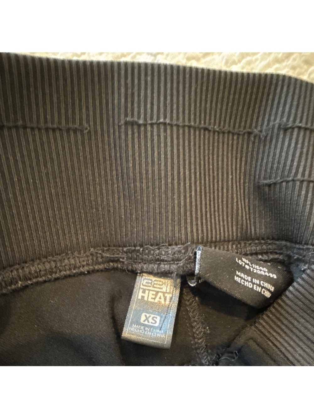 Uniqlo Black Ribbed Crewneck Men's Sweater